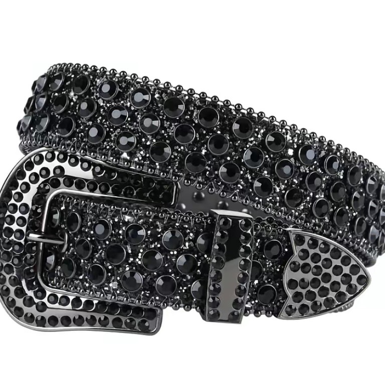 Royal Drip Crystal Belt